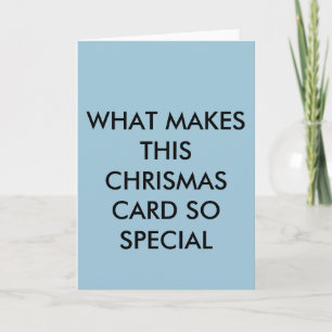 A la recherche de la carte de Noël parfaite