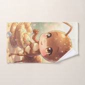 À la recherche de l'or des fleurs.9 (Serviette à main)