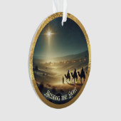 À la recherche de l'ornement acrylique de lumière (devant)