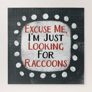 À La Recherche De Raccoons Jigsaw Puzzle