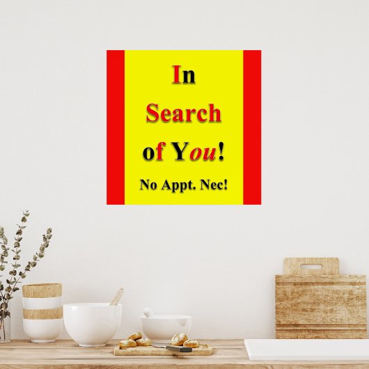 À la recherche de vous Affiche Matte (Cuisine)