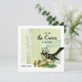 À la reine de mon coeur. Cartes de Saint Valentin (Debout devant)