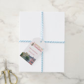 "À la santé de Charleston" Étiquette de cadeau de  (Avec de laficelle)