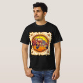 À la Secourt T-shirt pompier (Devant entier)