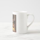 À la tasse collectable d'art de couverture de (Droite)