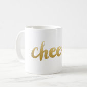 À la votre ! Tasse de café audacieuse de (Devant gauche)