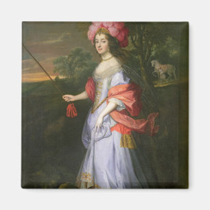 A Lady in Masquerade Costume, c.1679 Magneet