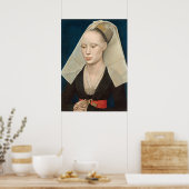 A Lady - Rogier van der Weyden Poster d'art (Cuisine)