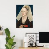 A Lady - Rogier van der Weyden Poster d'art (Bureau à domicile)