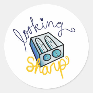 A L'Air De Sharp ! Stickers Classe