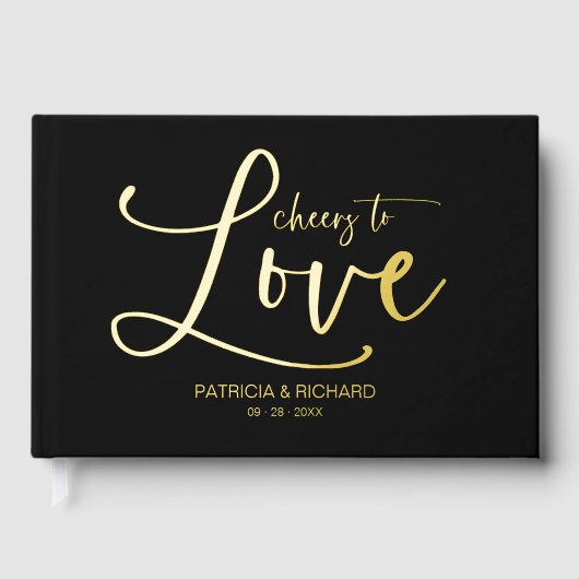 À l'amour - Calligraphie moderne de mariage (Recto)