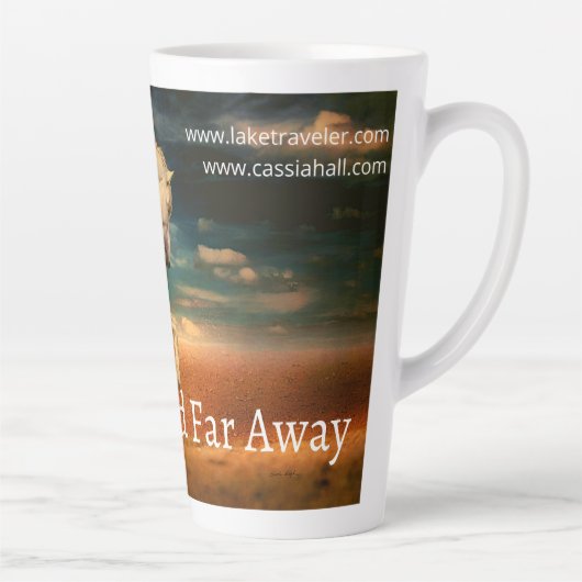 A Land Far Away Latte Mug Mok (Rechts)