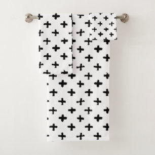 À l'encre noire chargez le motif croisé