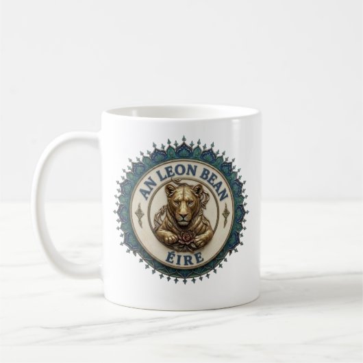 À Leon Bean. Tasse de café Irlande (Gauche)
