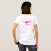 À l'ère de ma mariée - T-shirt mariée inspiré par (Dos entier)