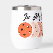 À l'ère de mon Pickleball - Orange Vibes Design T- (Avant)