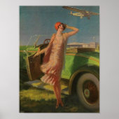 À l'heure - Edward Mason Eggleston Poster (Devant)