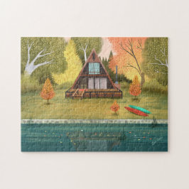 A-Lijst Cabin House Legpuzzel