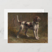 A Limier Briquet Hound Briefkaart (Voorkant / Achterkant)