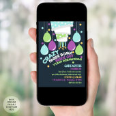 À L'Intérieur À L'Arrière Invitation De La Fête