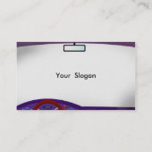 À L'Intérieur De La Carte De Profil De La Voiture (Dos)