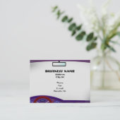 À L'Intérieur Du Carte de visite De Voiture (Debout devant)