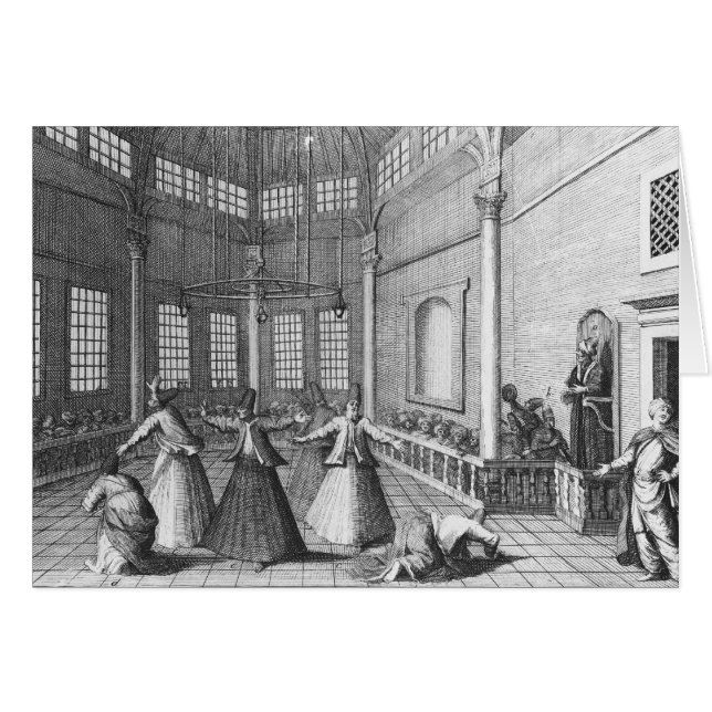 A l'intérieur d'une mosquée turque, illustration (Devant horizontal)