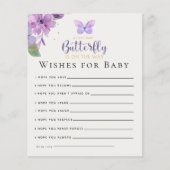 A Little Baby Butterfly is on The Way Baby shower (Voorkant)
