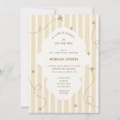 A Little Bee Baby Shower Invitation (Devant)
