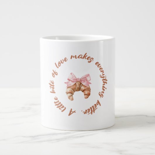 A Little Bite of Love | Cute Girly Mug (Devant)