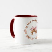 A Little Bite of Love | Cute Girly Mug  (Devant gauche)