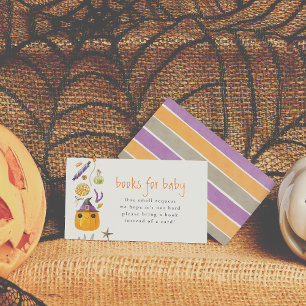 A Little Boo Ghost & Pumpkin Boeken voor Baby Informatiekaartje