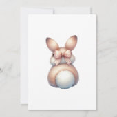 A Little Bunny is on the Way Invitation (Dos)