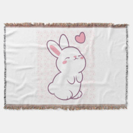 A Little Bunny Made of Feelings Deken