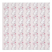 A Little Bunny Made of Feelings Perfect Poster (Voorkant)