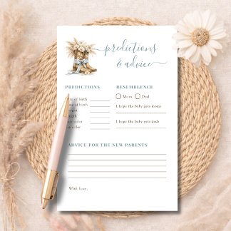 A Little Cowgirl Shower Game Predictions & Advice