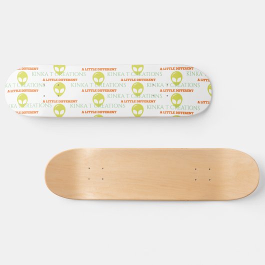 A Little Different Skateboard (Horz)