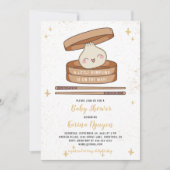 A Little Dumpling Baby Shower Invitation (Devant)