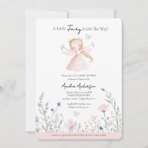 A Little Fairy is onderweg naar Blush Pink Kaart