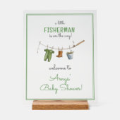 A Little Fisherman Baby Shower Welcome (Recto)