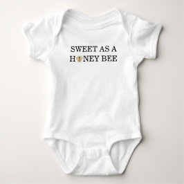 A little Honey Is On The Way Baby Shower Romper