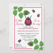 A Little Love Bug Is On The Way Ladybug Kaart (Voorkant)