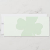 A Little Lucky Charm is onderweg op uitnodiging (Achterkant)