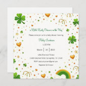 A Little Lucky Charm is onderweg op uitnodiging (Voorkant / Achterkant)