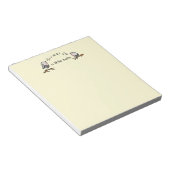 A Little Note Songbird Notepad Notitieblok (Schuin)