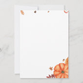 A Little Pumpkin Baby Shower Invitations (Dos)