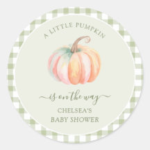 A Little Pumpkin is On The Way Fall Baby Shower