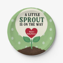 A Little Sprout is op de weg Baby shower