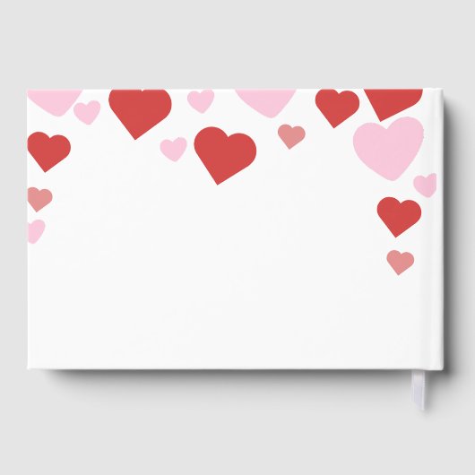 A Little Sweetheart is op de weg baby shower Gastenboek (Achterkant)