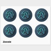 A LOGO STICKERS (Vel)